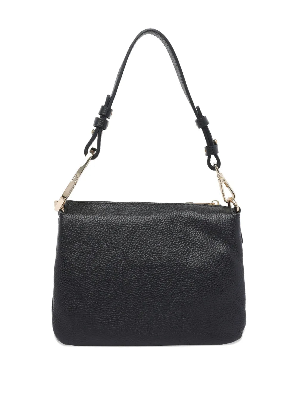 MY BEST BAGlogo-stamp leather tote bag