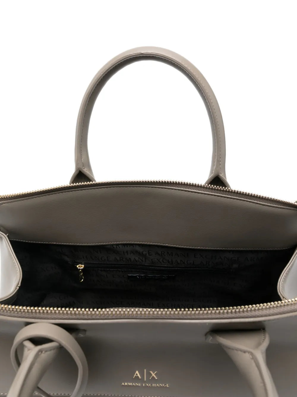Armani ExchangeASV Trunk padlock tote bag