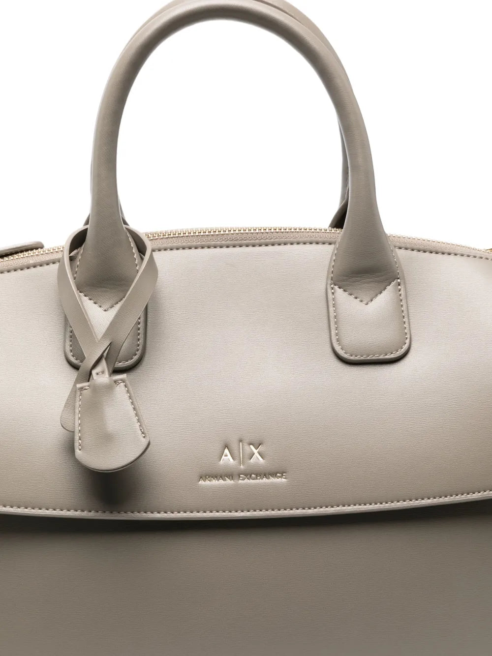 Armani ExchangeASV Trunk padlock tote bag