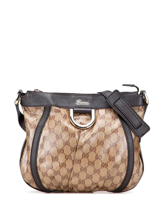 Pre-OwnedGucci Pre-Owned2000-2015 GG Crystal Abbey D Ring crossbody bag