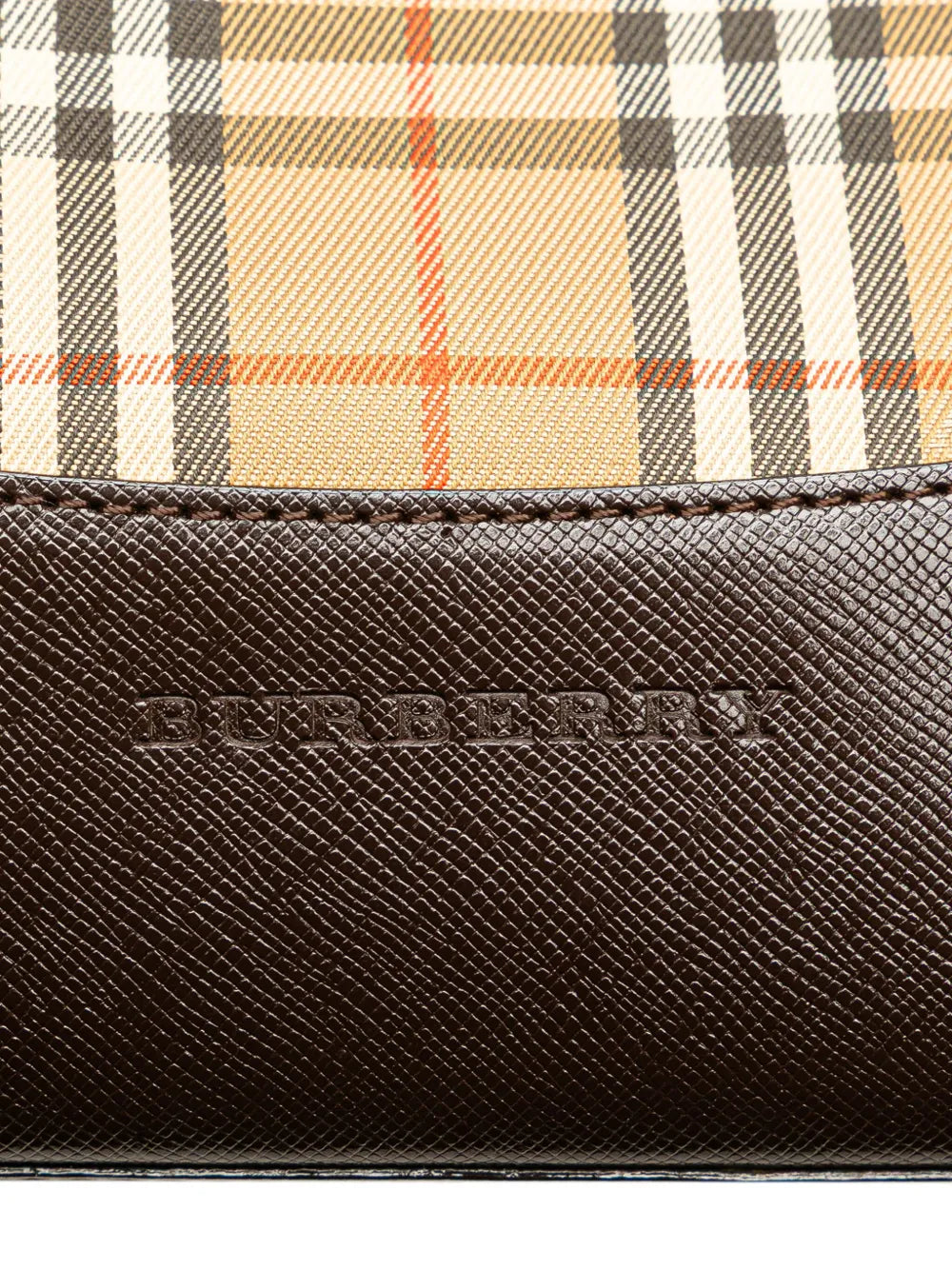 Pre-OwnedBurberry Pre-Owned2000-2017 Haymarket Check Canvas tote bag