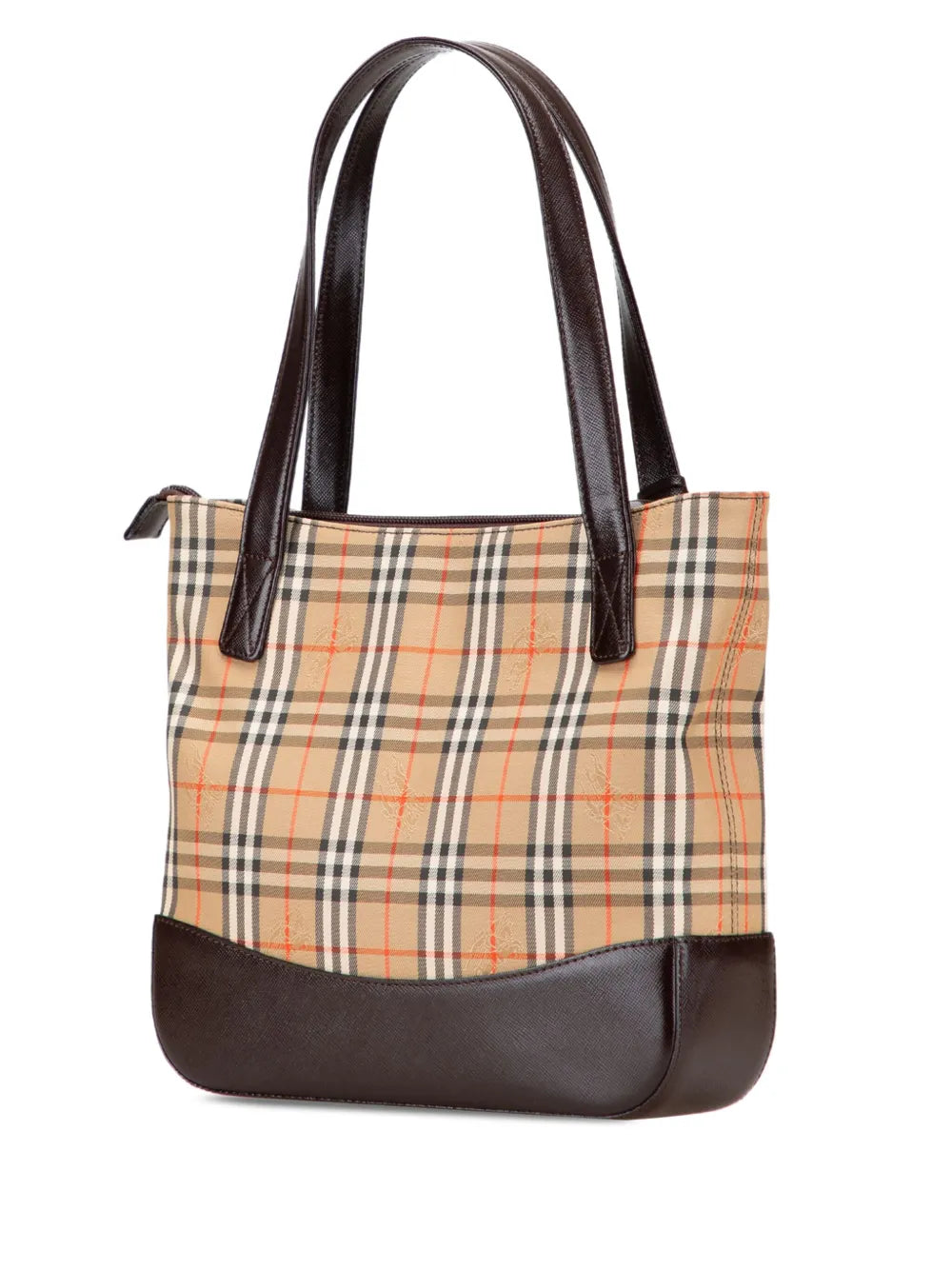 Pre-OwnedBurberry Pre-Owned2000-2017 Haymarket Check Canvas tote bag