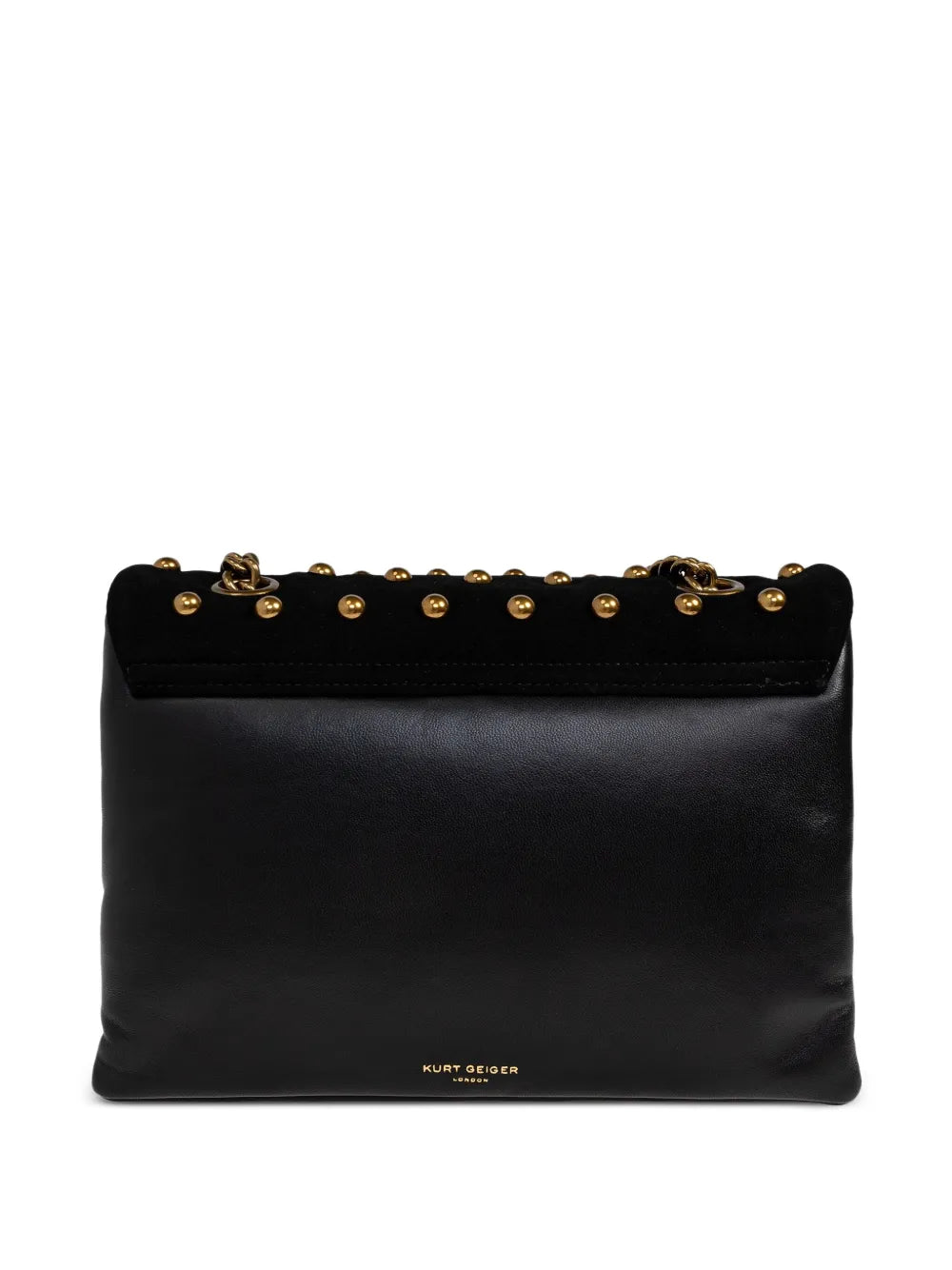 Kurt Geiger LondonKensington stud-embellished clutch bag