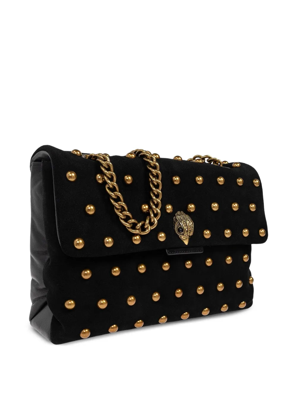 Kurt Geiger LondonKensington stud-embellished clutch bag