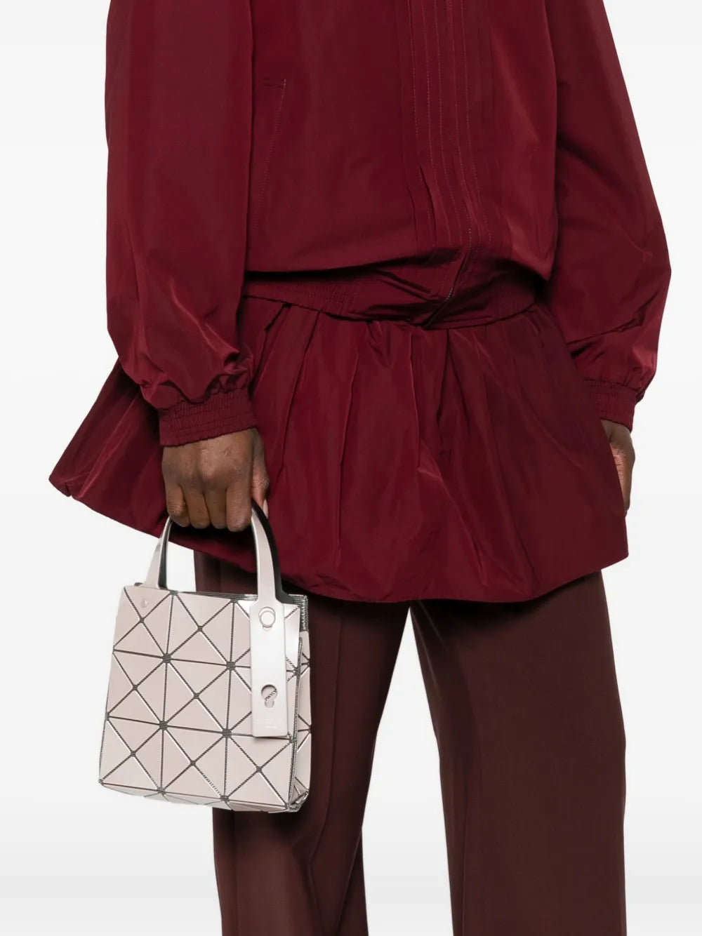 Bao Bao Issey Miyakegeometric-panelled tote bag