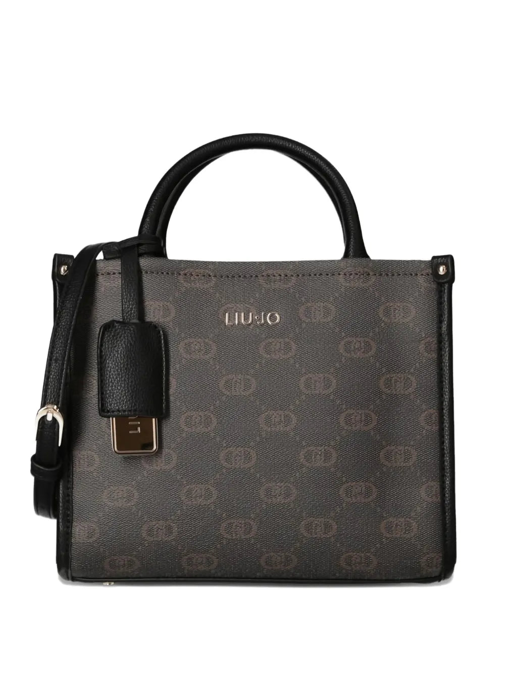 LIU JOsmall monogram-pattern tote bag