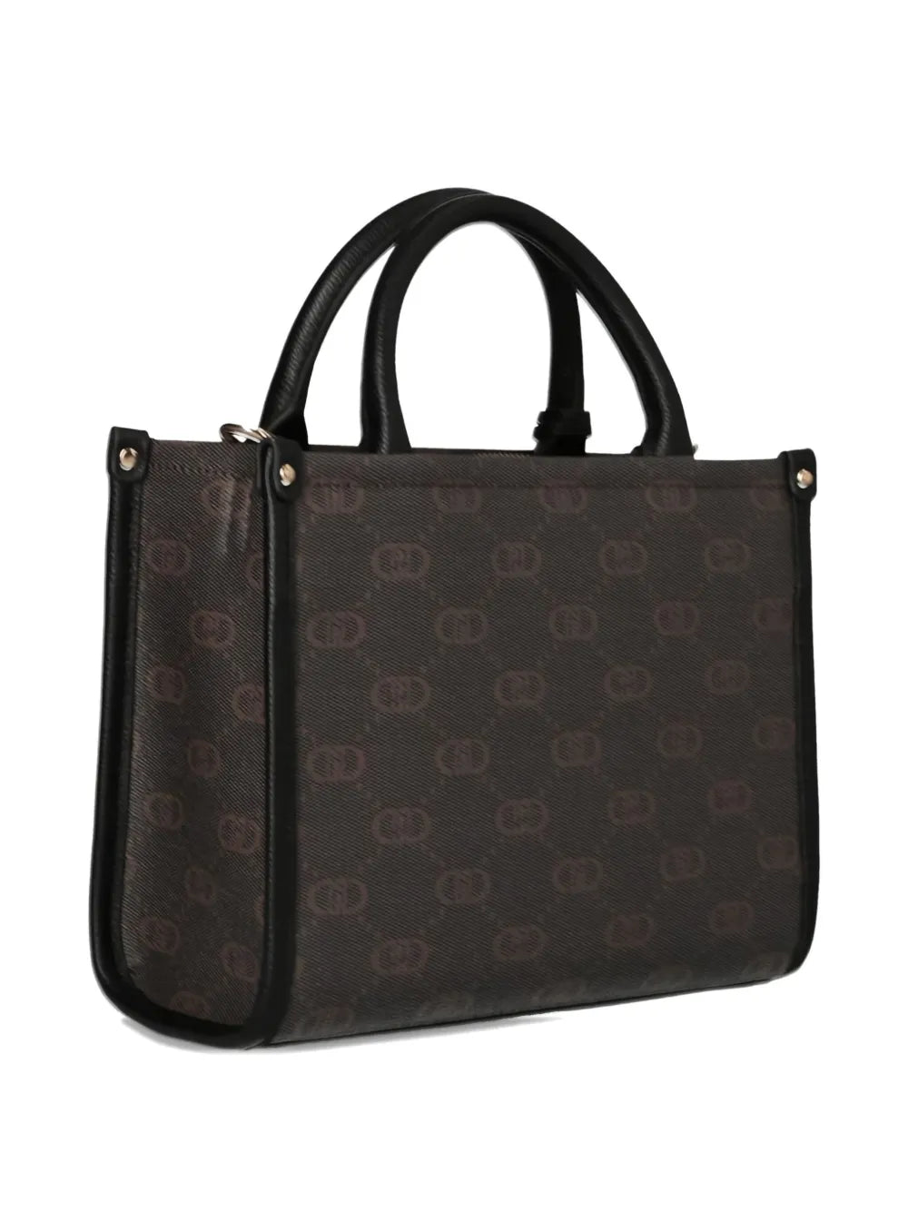 LIU JOsmall monogram-pattern tote bag