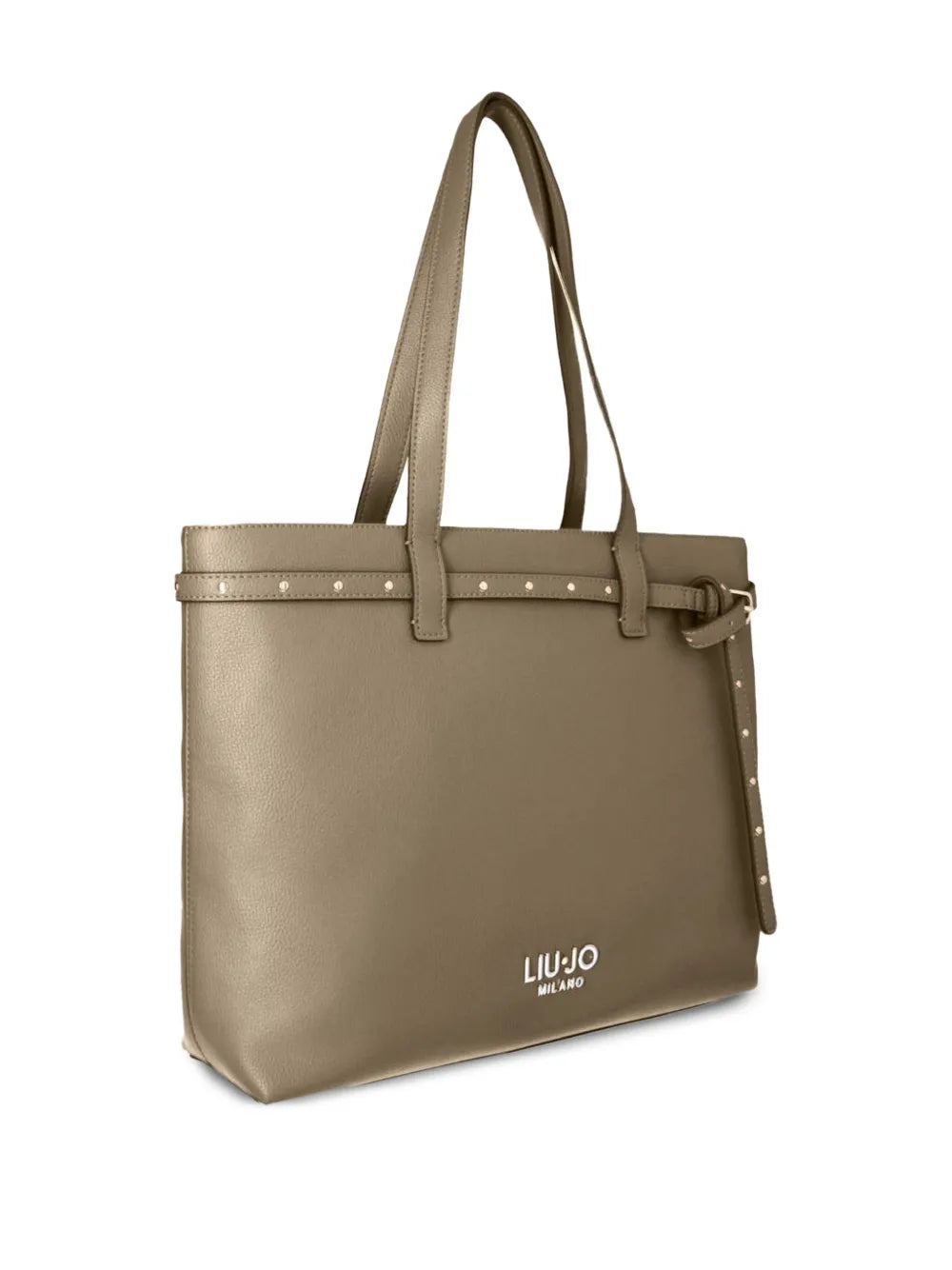 LIU JOmedium stud-detail tote bag