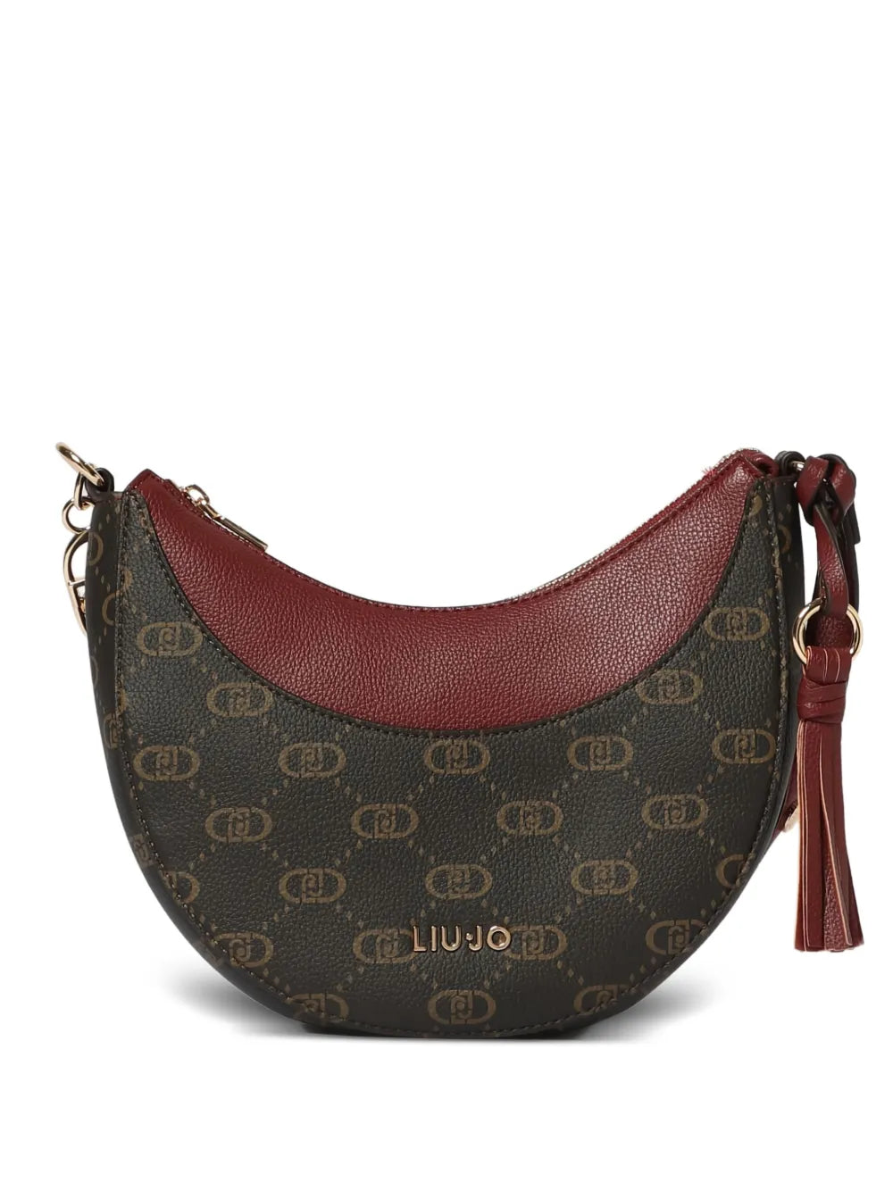 LIU JOmedium tassel-charm shoulder bag