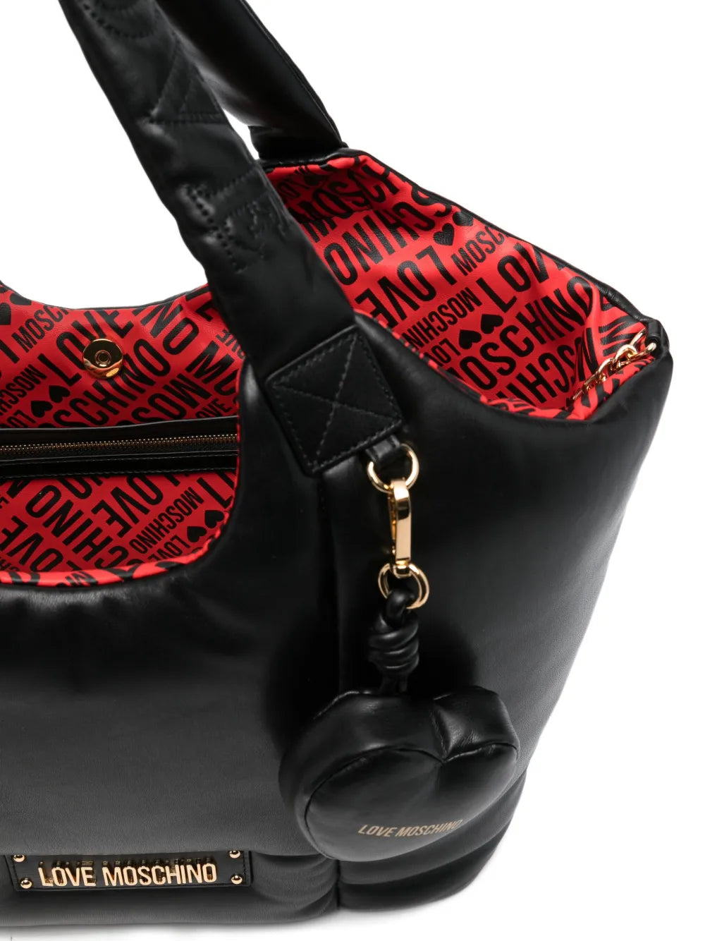 Love Moschinopadded tote bag