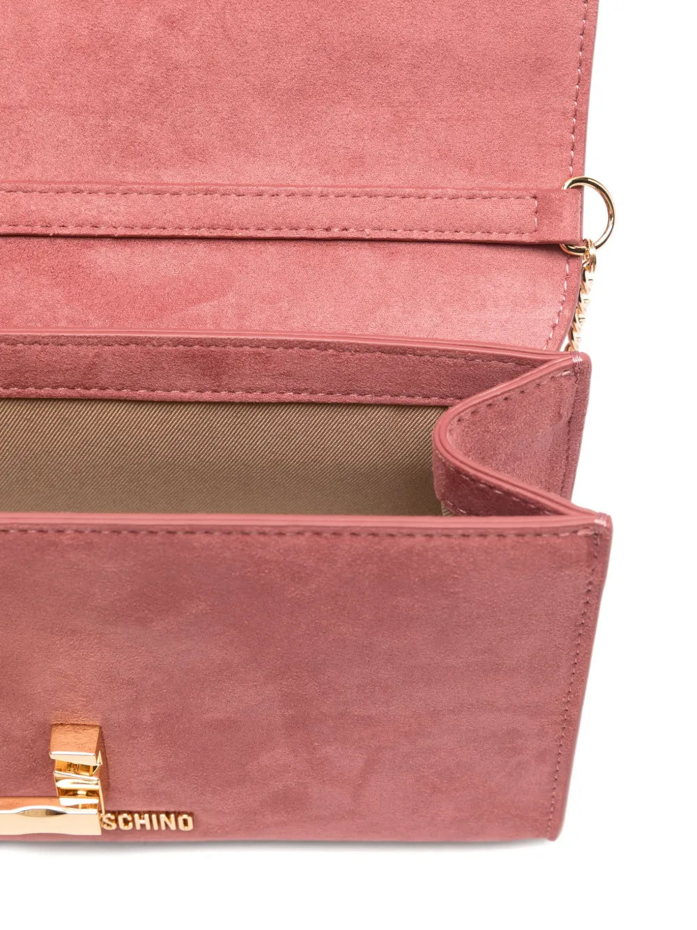 Love Moschinoheart-plaque crossbody bag