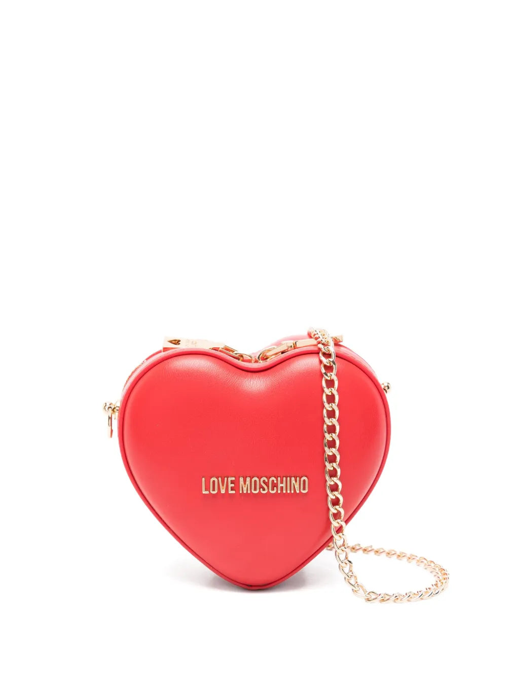 Love Moschinoheart-shape chain-strap cross body bag