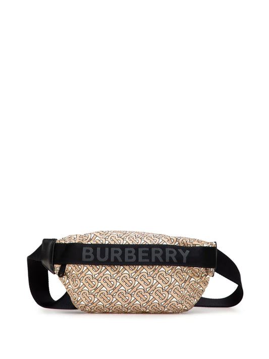 Pre-OwnedBurberry Pre-Owned2018-2023 TB Monogram Nylon Sonny belt bag