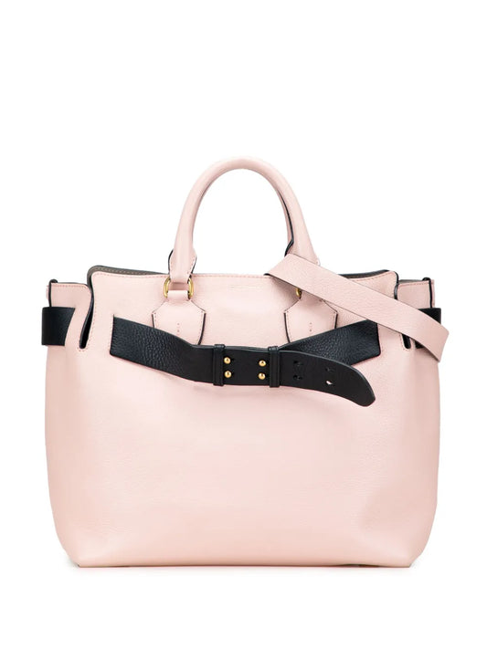 Pre-OwnedBurberry Pre-Owned2000-2017 Medium Bicolor Leather Marais Belt Bag satchel