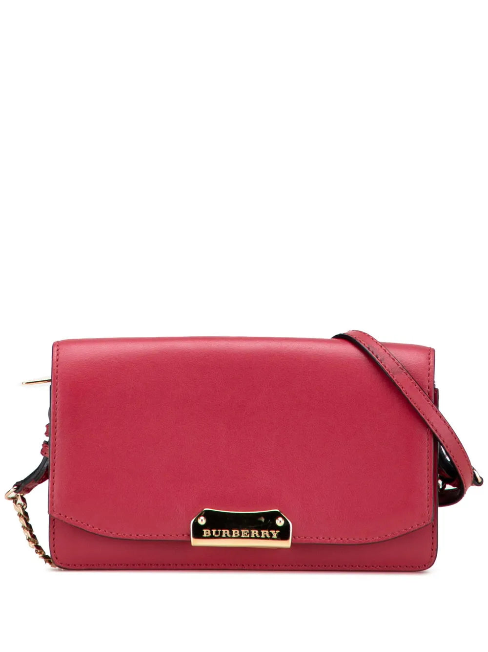 Pre-OwnedBurberry Pre-Owned2000-2010 Leather Madison Wallet On Chain crossbody bag