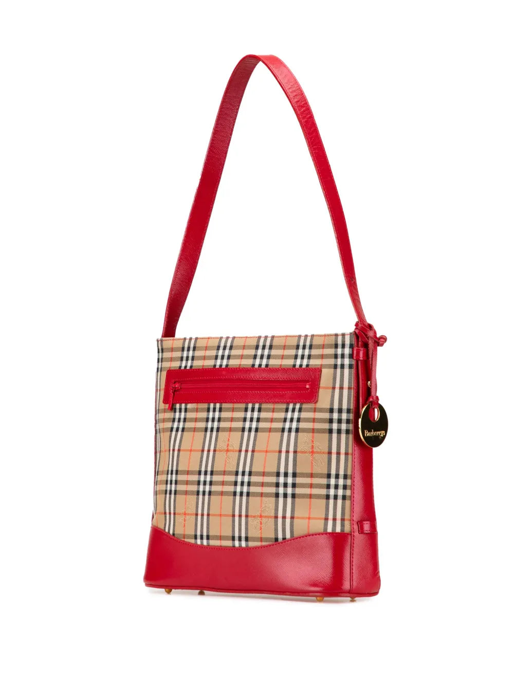 Pre-OwnedBurberry Pre-Owned20th Century Haymarket Check Canvas shoulder bag
