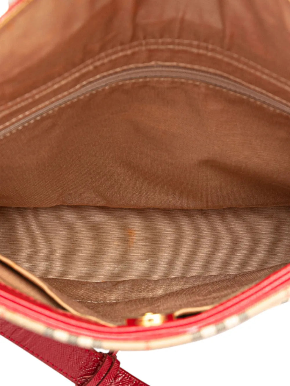 Pre-OwnedBurberry Pre-Owned20th Century Haymarket Check Canvas shoulder bag