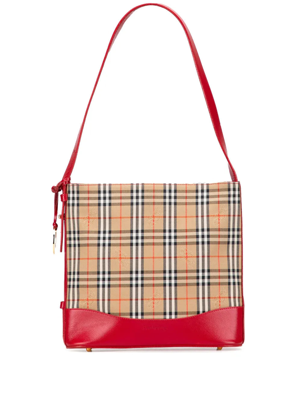 Pre-OwnedBurberry Pre-Owned20th Century Haymarket Check Canvas shoulder bag