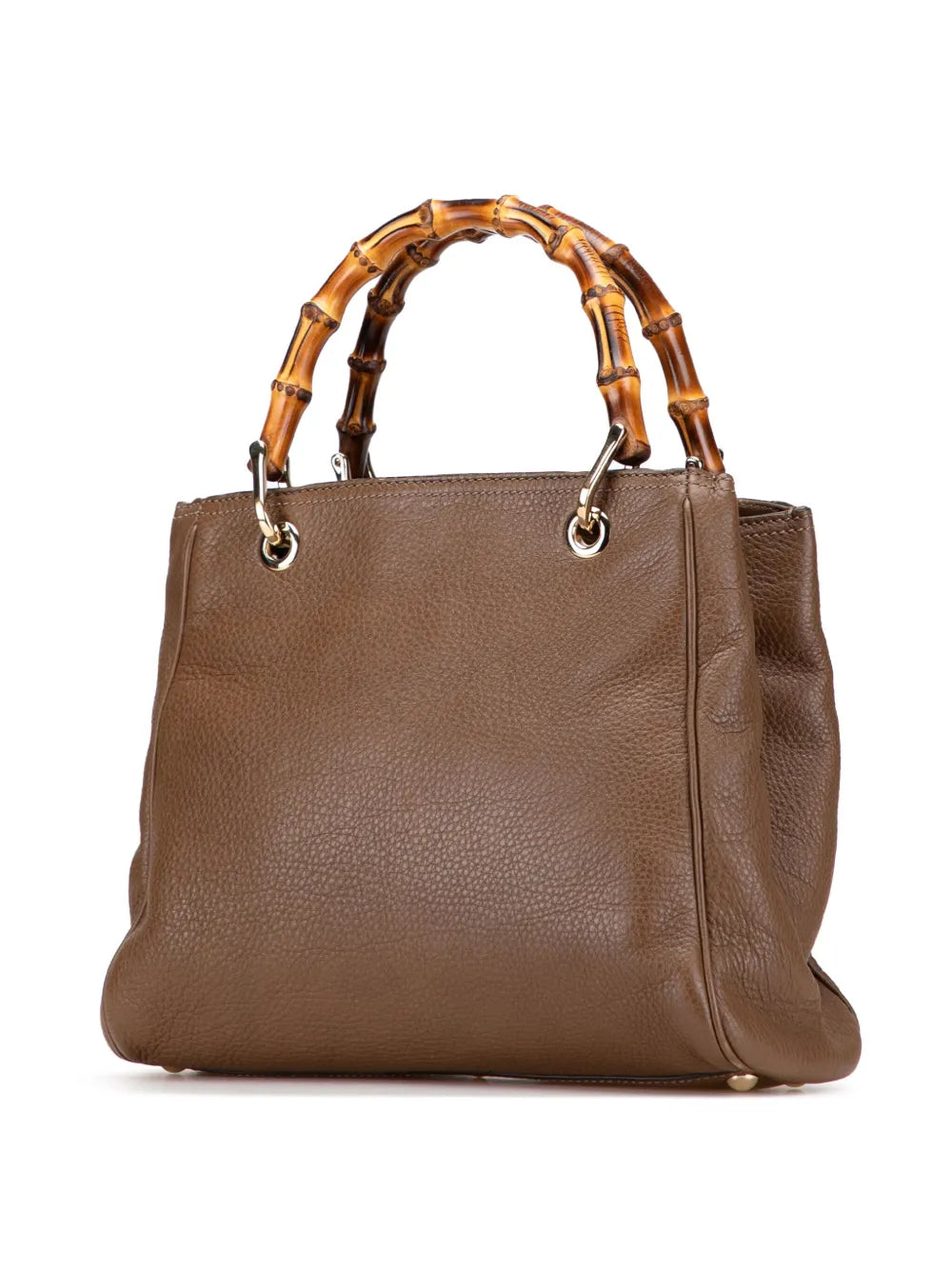 Pre-OwnedGucci Pre-Owned2016-2025 Small Calfskin Bamboo Shopper satchel