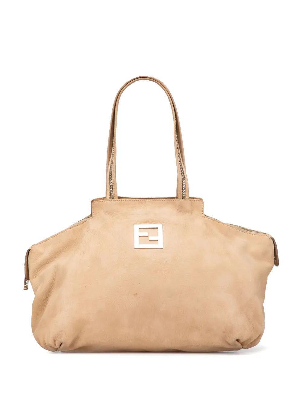 Pre-OwnedFendi Pre-Owned2010-2025 Medium Leather Chains tote bag