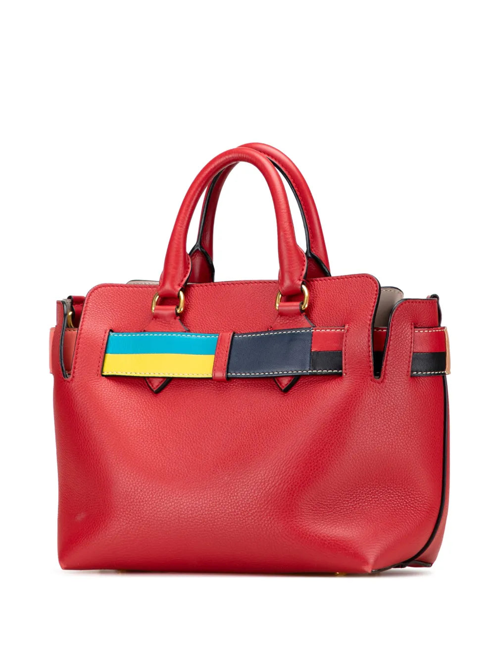 Pre-OwnedBurberry Pre-Owned2010-2025 Small Grained Calfskin Belt satchel