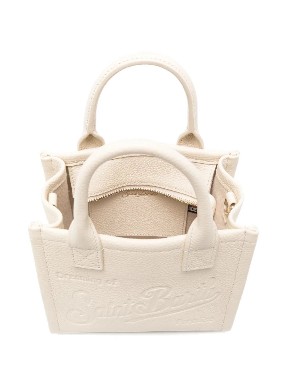 MC2 Saint Barthmini embossed-logo bag