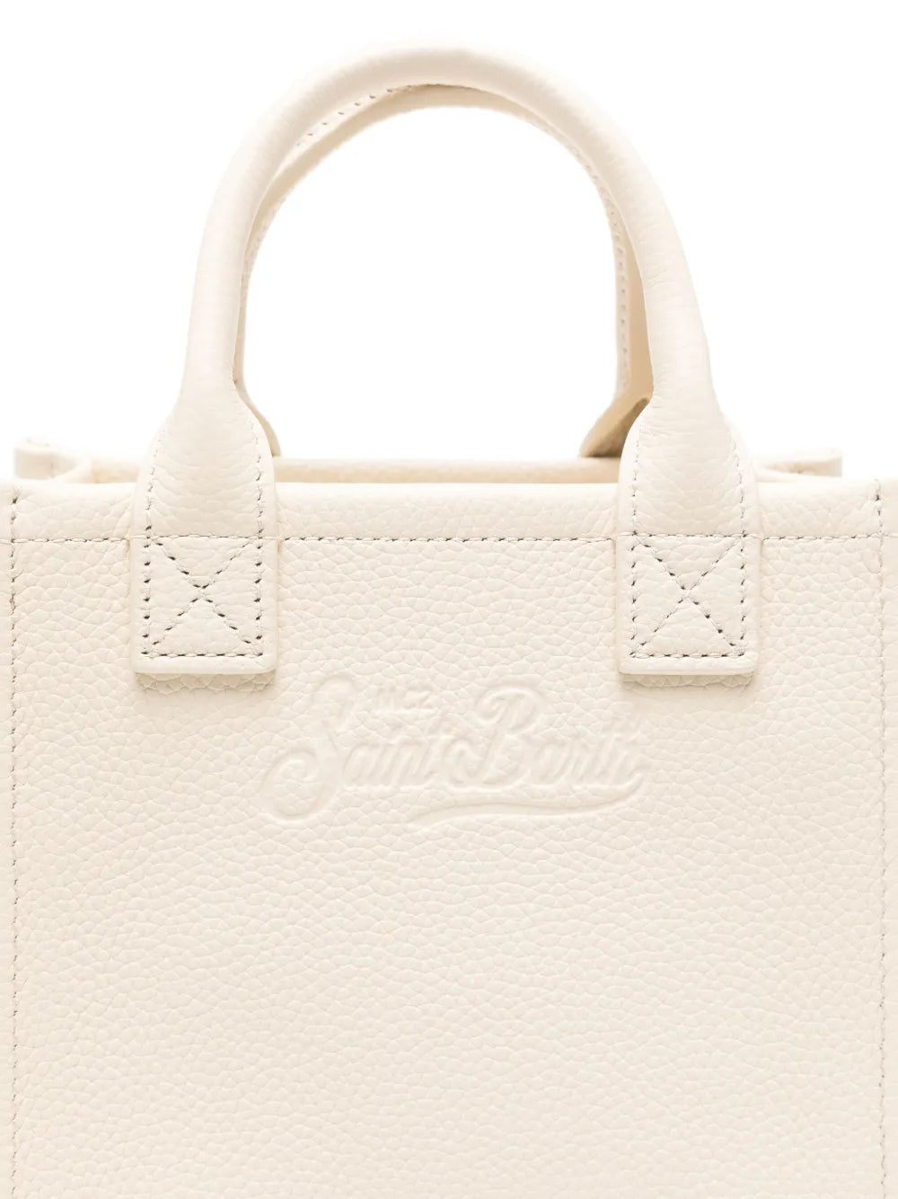 MC2 Saint Barthmini embossed-logo bag
