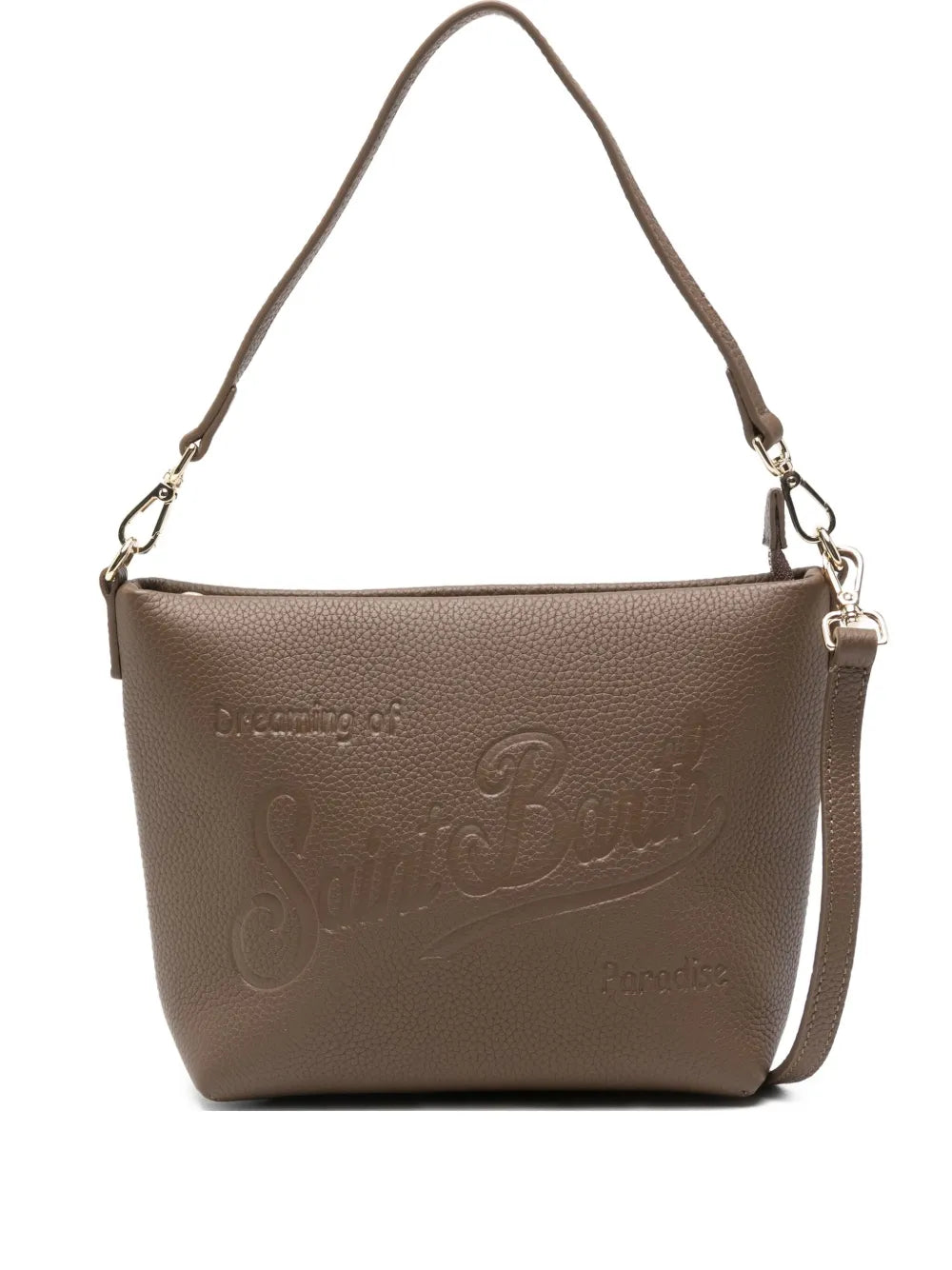 MC2 Saint Barthlogo-embossed shoulder bag