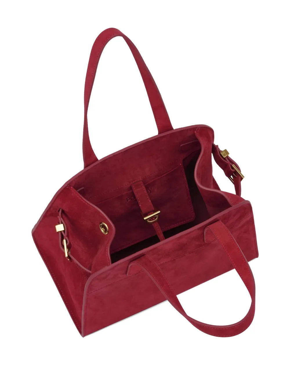 POTAMYmini suede tote bag