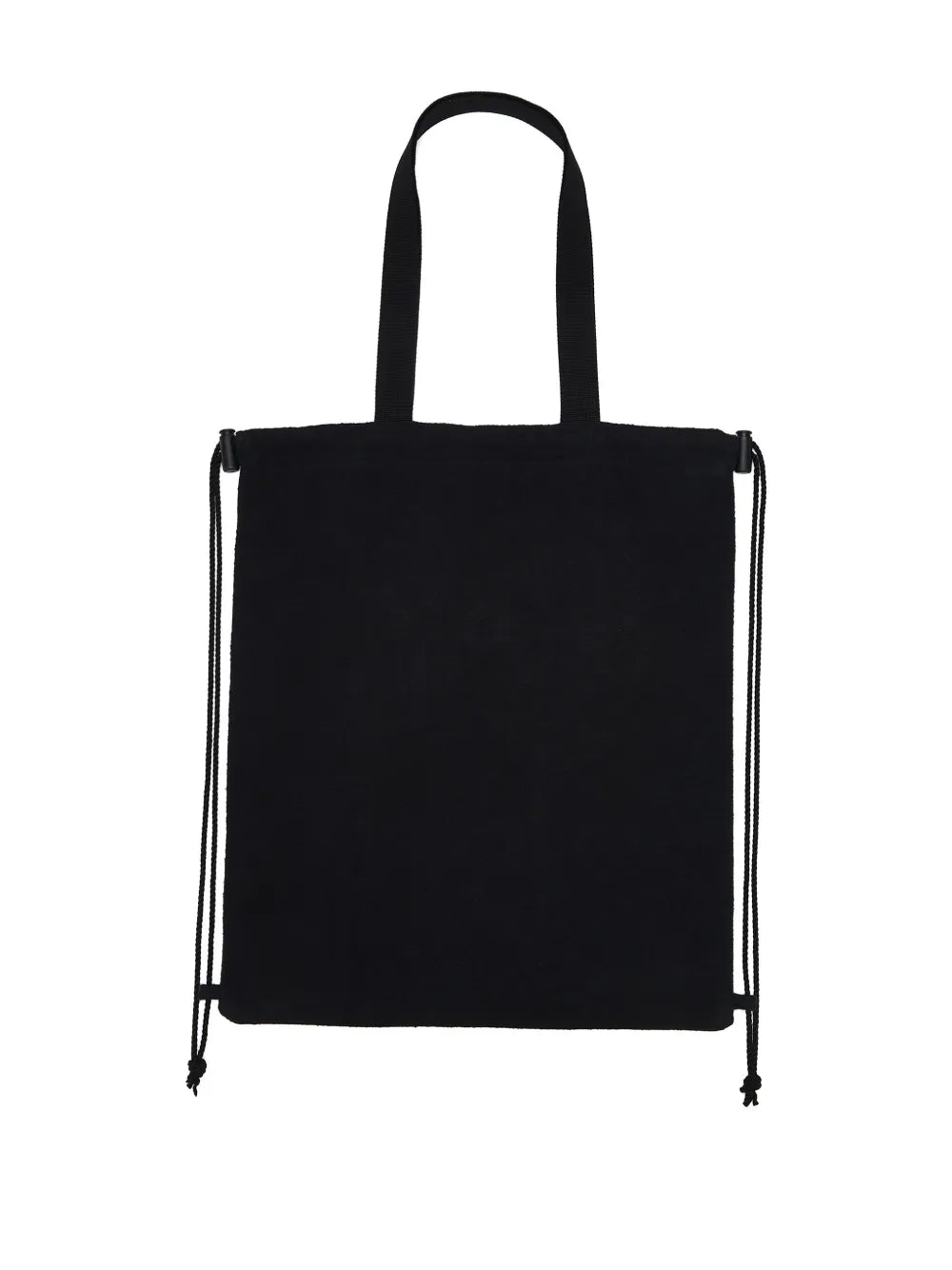 Y'slogo-appliqudrawstring tote bag