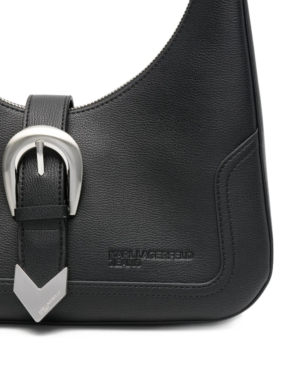 Karl Lagerfeld Jeansbuckle-detail shoulder bag