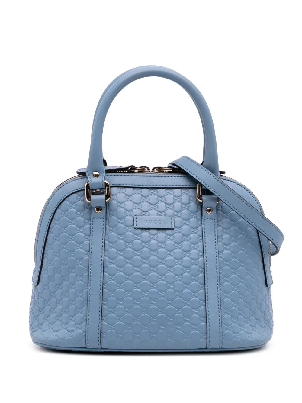 Pre-OwnedGucci Pre-Owned2016-2025 Mini Microguccissima Dome satchel