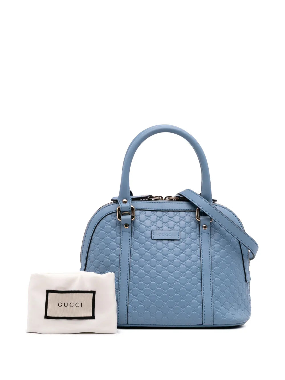 Pre-OwnedGucci Pre-Owned2016-2025 Mini Microguccissima Dome satchel