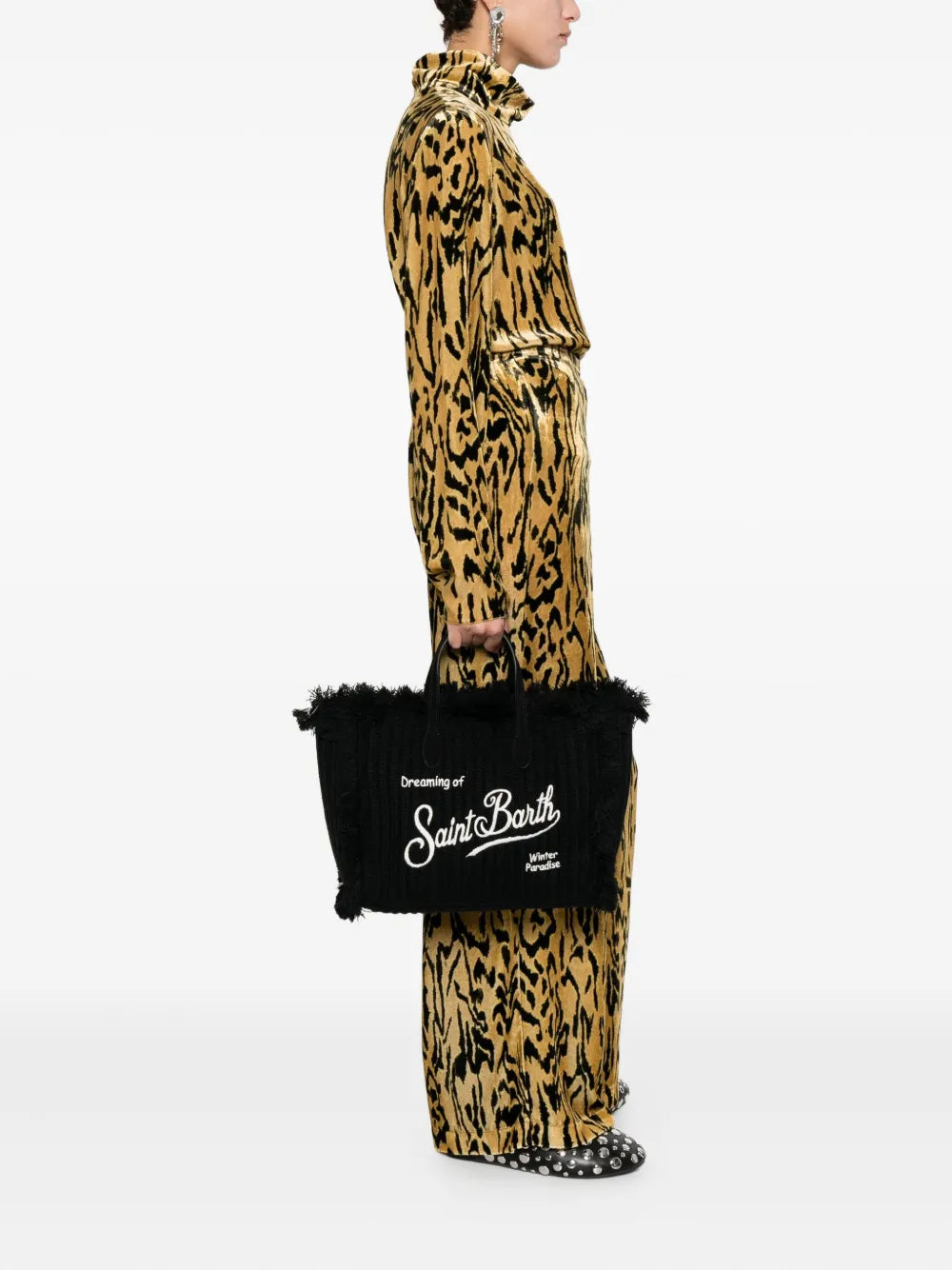 MC2 Saint BarthColette wool tote bag
