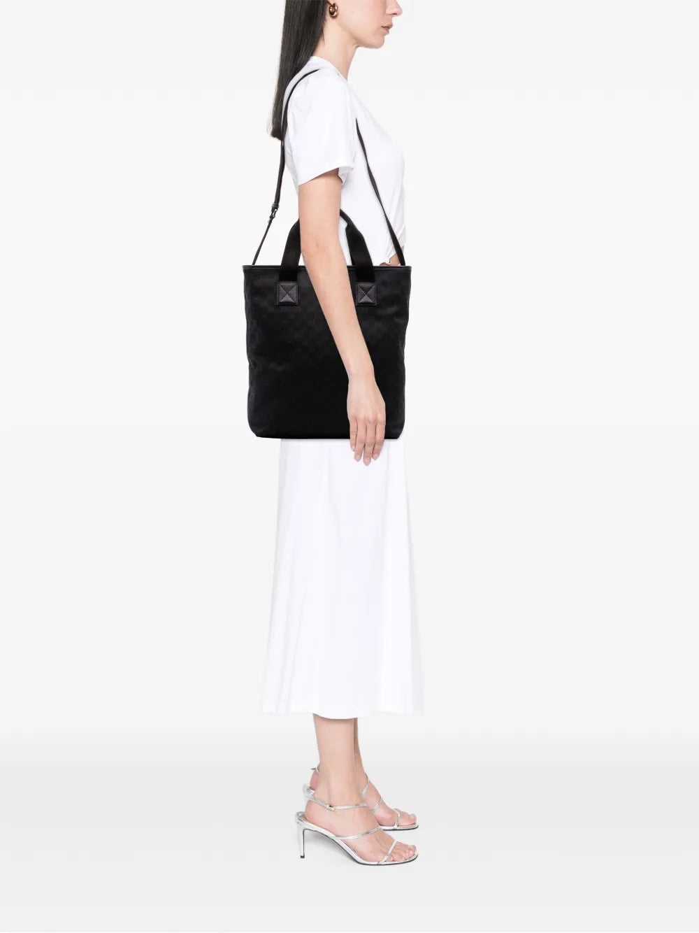Pre-OwnedGucci Pre-Owned2016-2025 GG Canvas Tote satchel