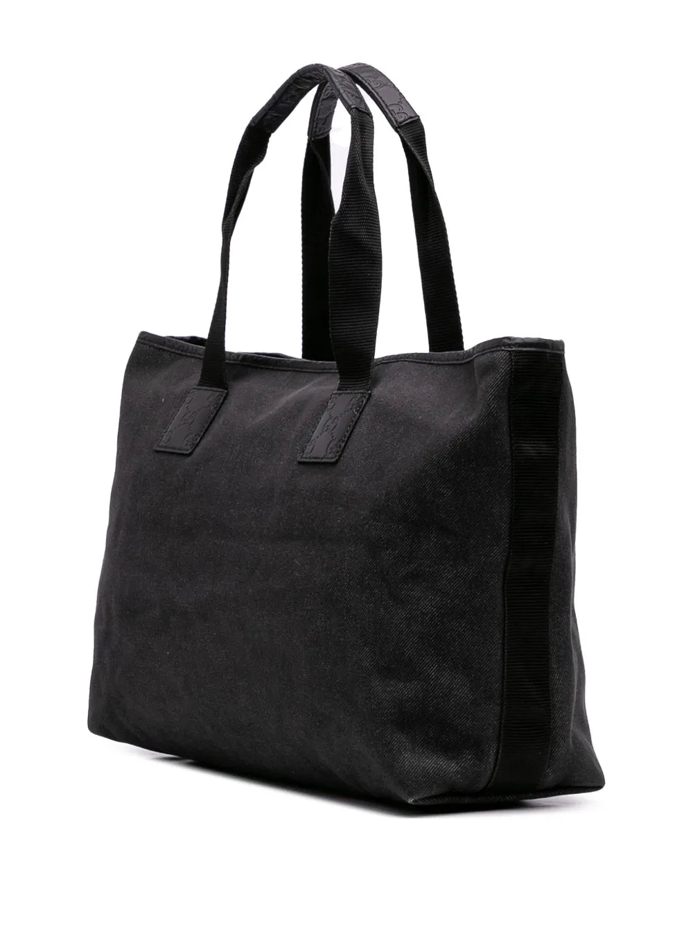 Pre-OwnedGucci Pre-Owned2016-2025 Guccissima Trimmed Denim tote bag
