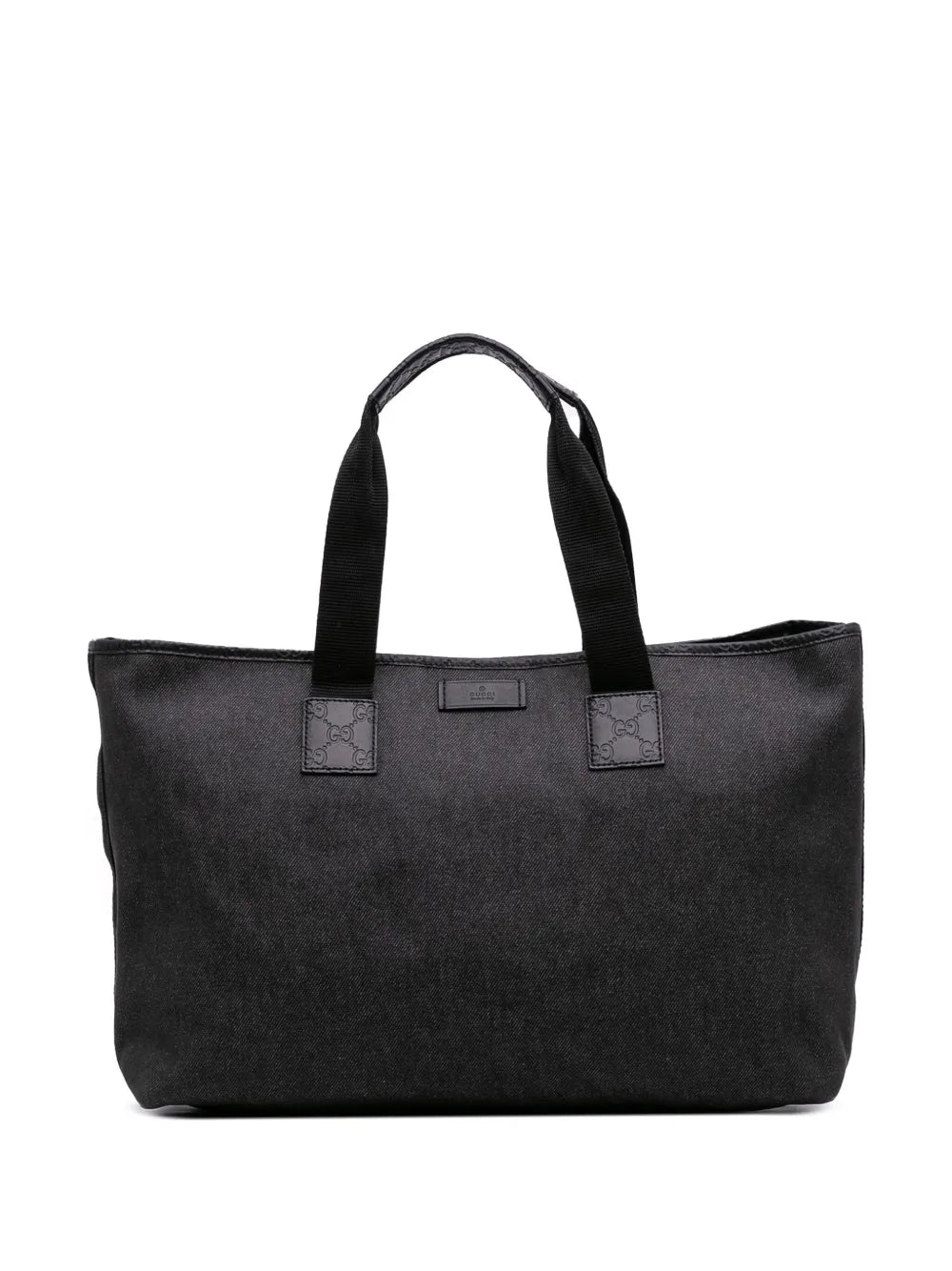Pre-OwnedGucci Pre-Owned2016-2025 Guccissima Trimmed Denim tote bag