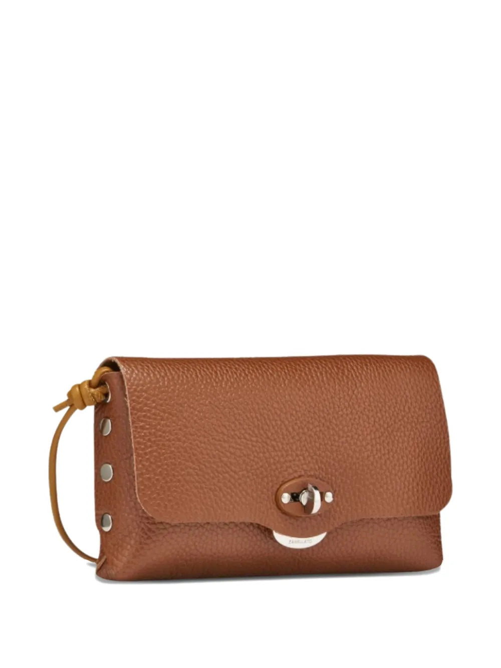Zanellatosmall Letteraturn-lock shoulder bag