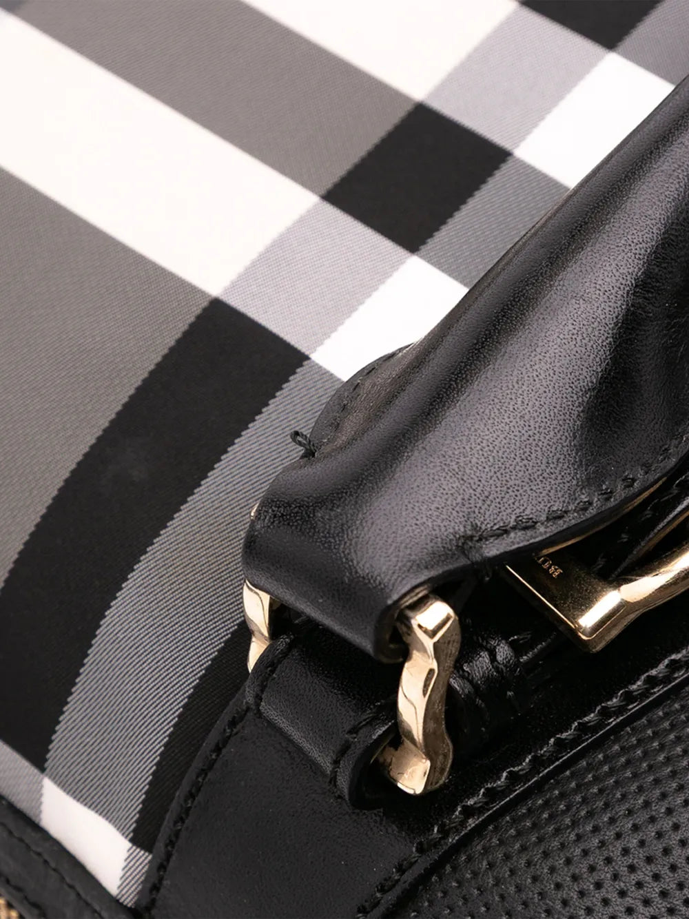 Pre-OwnedBurberry Pre-Owned2000-2017 Beat Check Nylon Ellers satchel