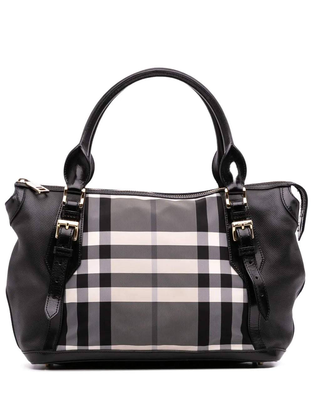 Pre-OwnedBurberry Pre-Owned2000-2017 Beat Check Nylon Ellers satchel