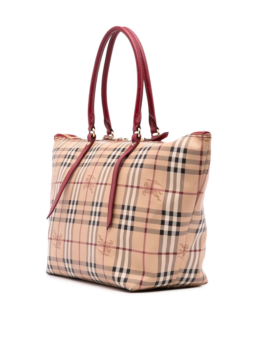 Pre-OwnedBurberry Pre-Owned2000-2017 Medium Haymarket Check Coated Canvas Salisbury tote bag