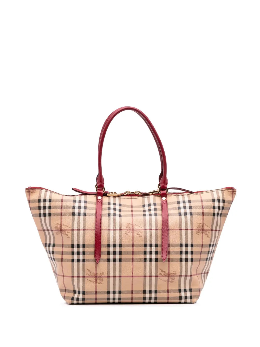 Pre-OwnedBurberry Pre-Owned2000-2017 Medium Haymarket Check Coated Canvas Salisbury tote bag