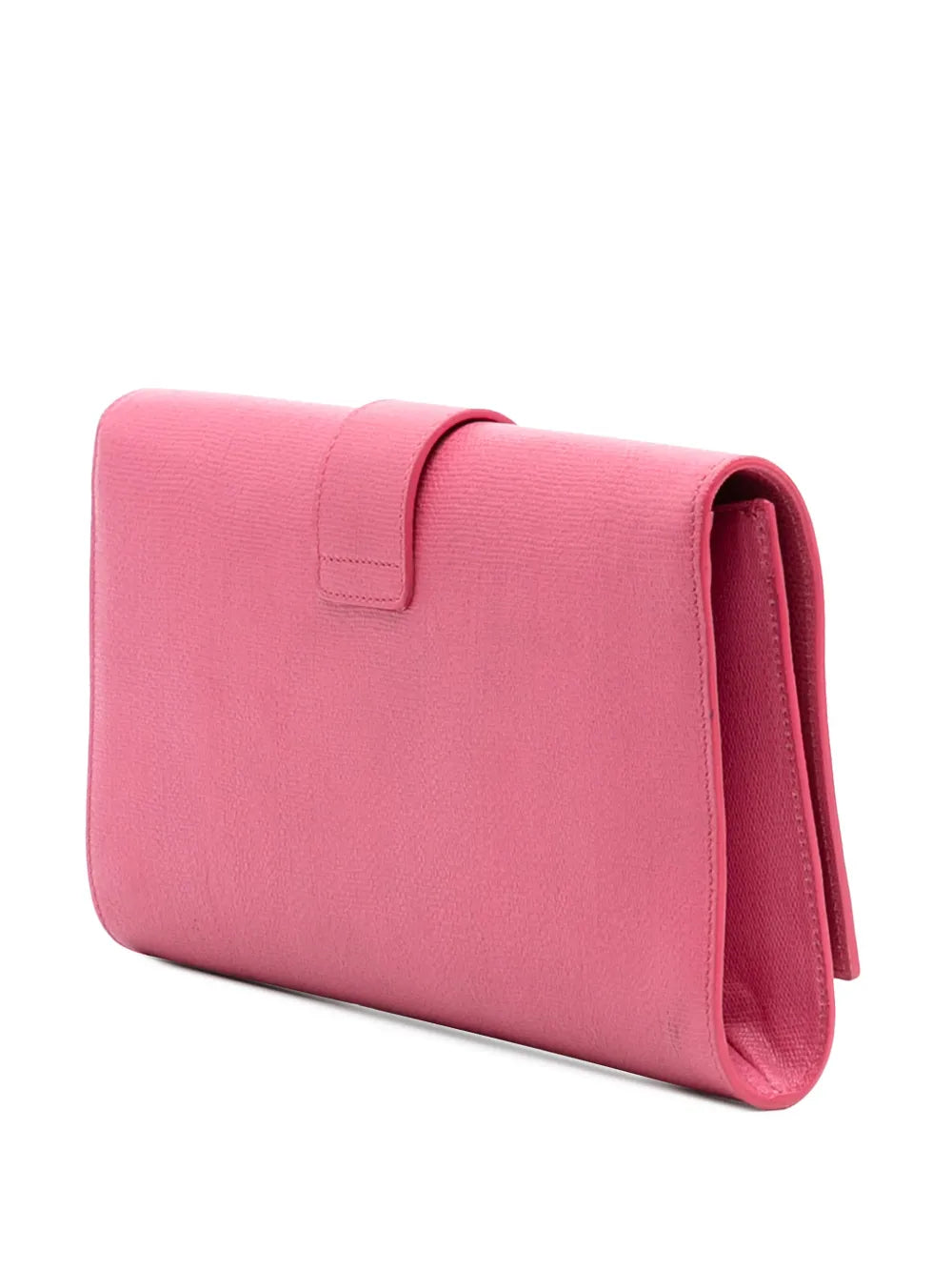 Pre-OwnedSaint Laurent Pre-Owned2000-2012 Textured Calfskin Chyc Ligne clutch bag