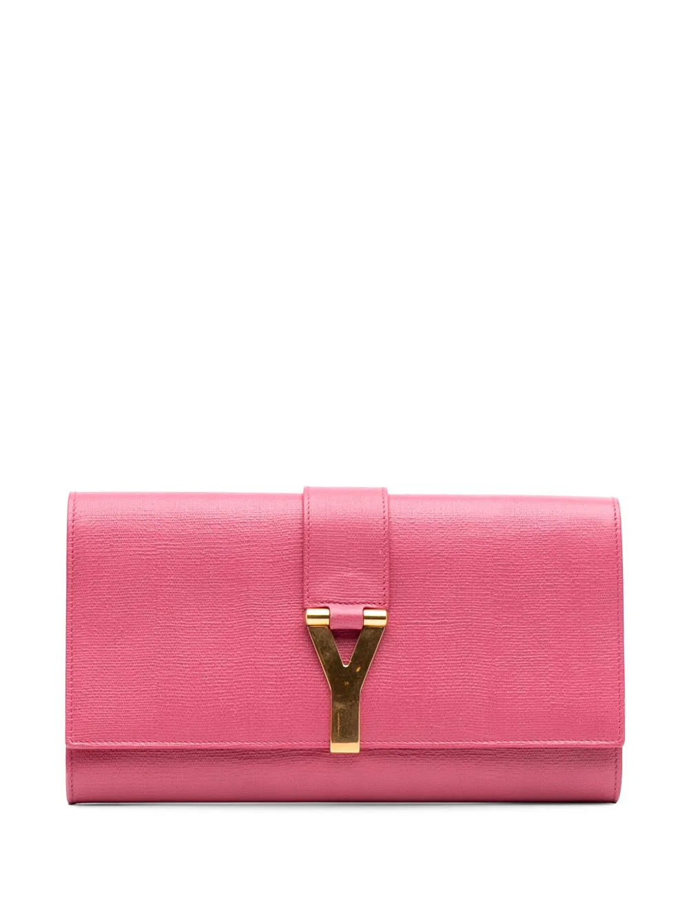 Pre-OwnedSaint Laurent Pre-Owned2000-2012 Textured Calfskin Chyc Ligne clutch bag