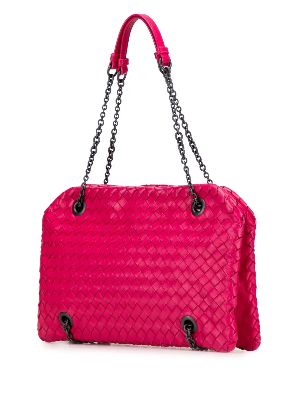 Pre-OwnedBottega Veneta Pre-Owned2012-2025 Nappa Intrecciato Duo shoulder bag