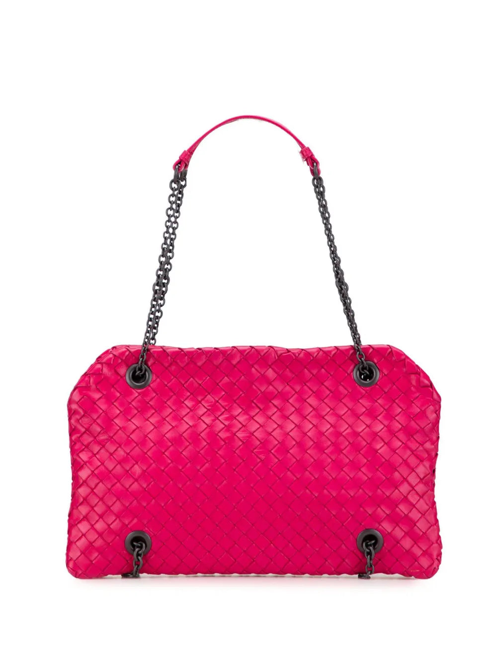 Pre-OwnedBottega Veneta Pre-Owned2012-2025 Nappa Intrecciato Duo shoulder bag