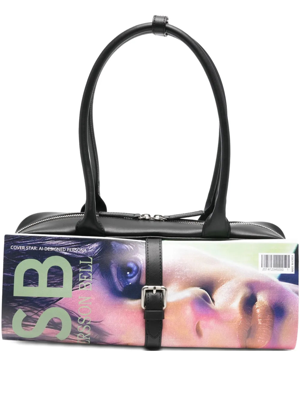 Andersson Bellmagazine-print shoulder bag