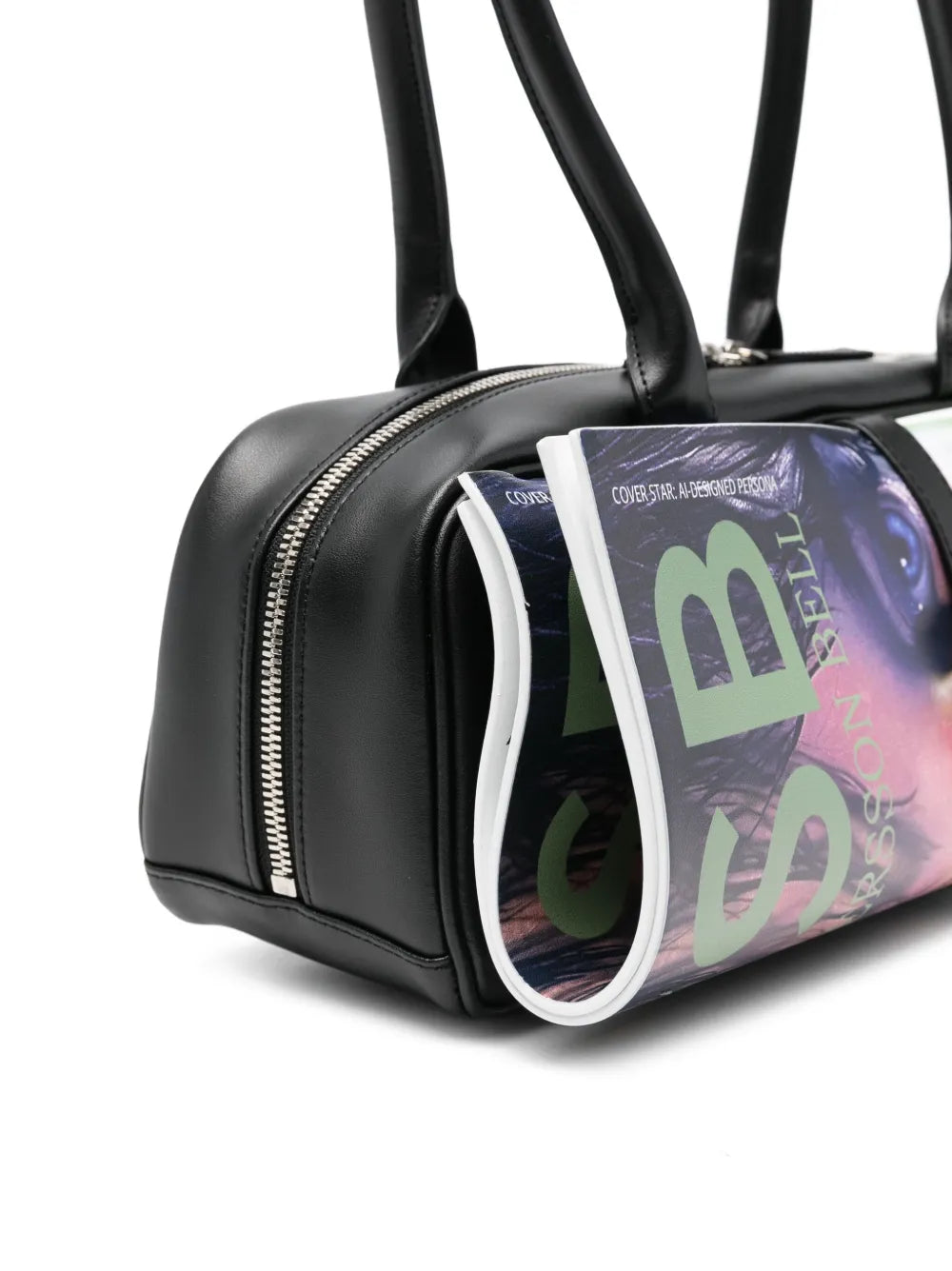 Andersson Bellmagazine-print shoulder bag