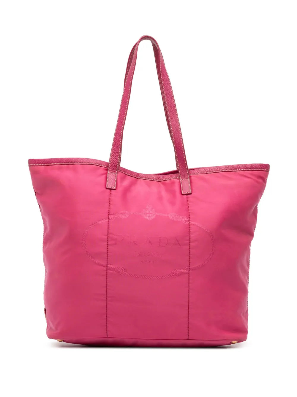 Pre-OwnedPrada Pre-Owned2013-2025 Tessuto Canapa Logo tote bag