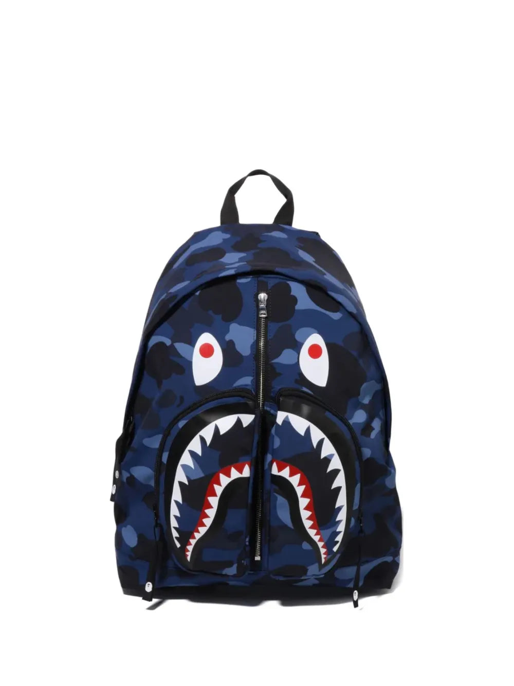 New SeasonA BATHING APEamouflage-pattern shark backpack